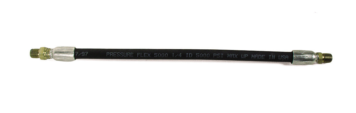 Black 2 Wire Pressure Loop With Male Ends