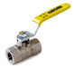 A+ Ball Valves - Nickel-plated Brass, Low PSI