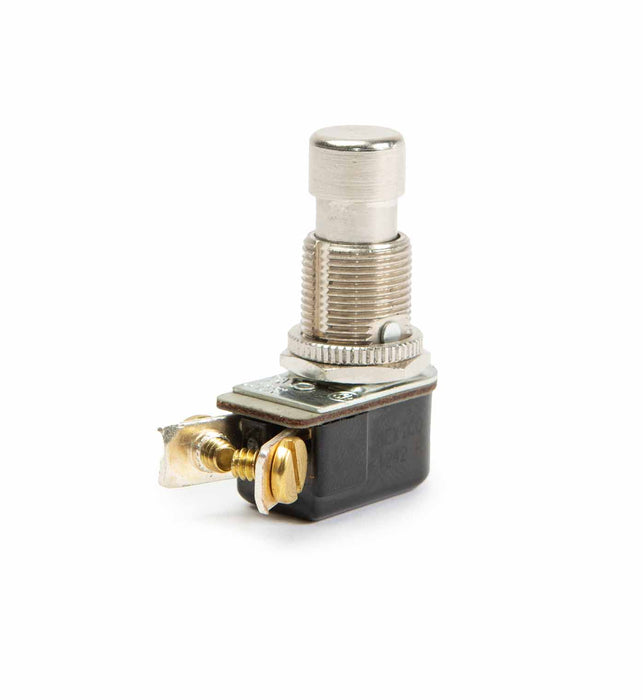 Push Button Toggle Switch, SPST, 3A/250V-6A/125V AC