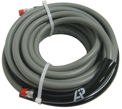 A+ 1-Wire Non-Marking Pressure Washer Hose - Gray, 3/8" ID