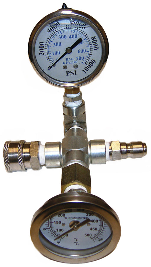 A+ Pressure Gauge / Temperature Test Set