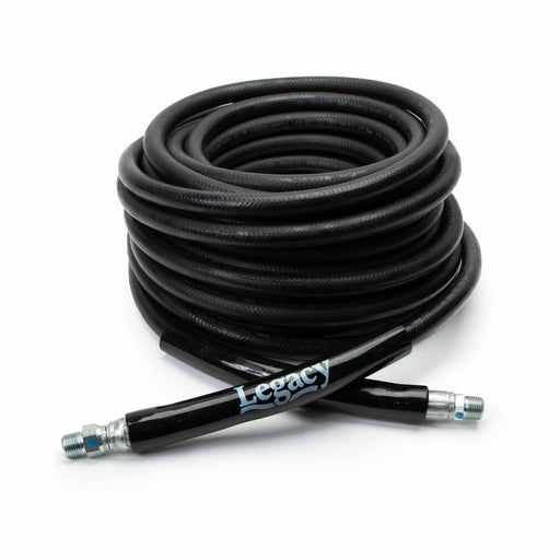 Legacy High Pressure Washer Hoses - 1 Wire, Black Bend Restrictors