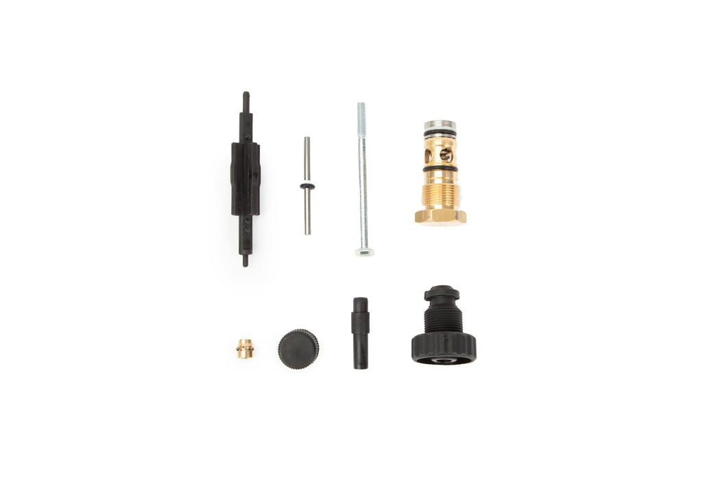 Small plastic and brass parts