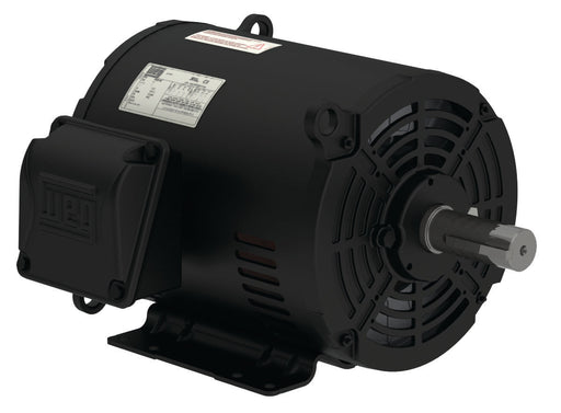 ODP Motor, 5HP 200V 3-Phase RPM 182/4T Frame