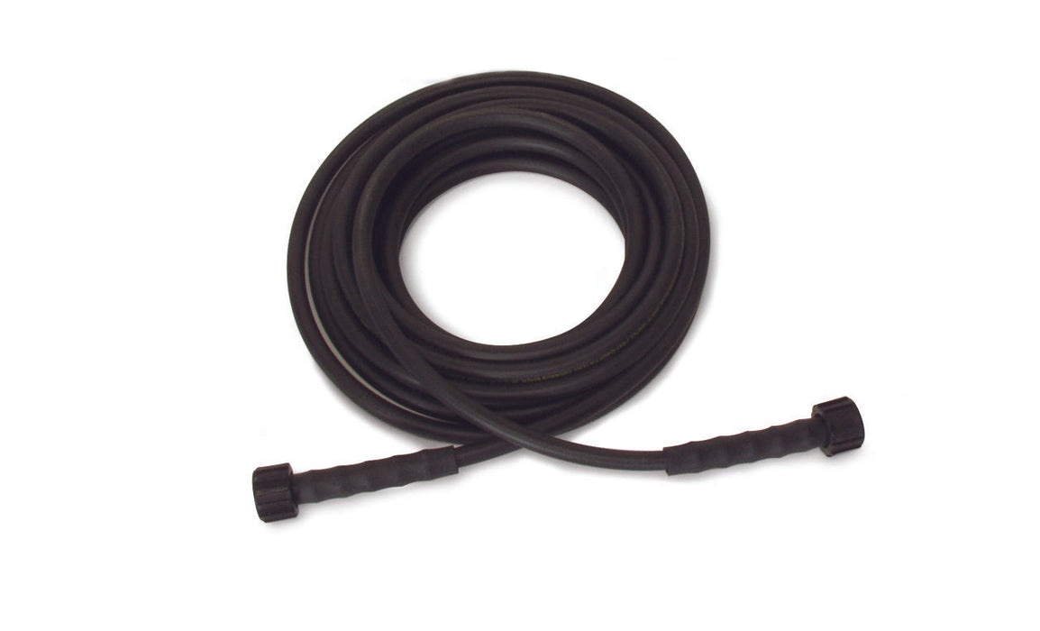 coiled black pressure washer hobby hose